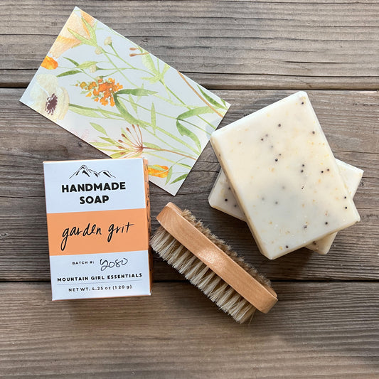 June 2024: Garden Grit Soap