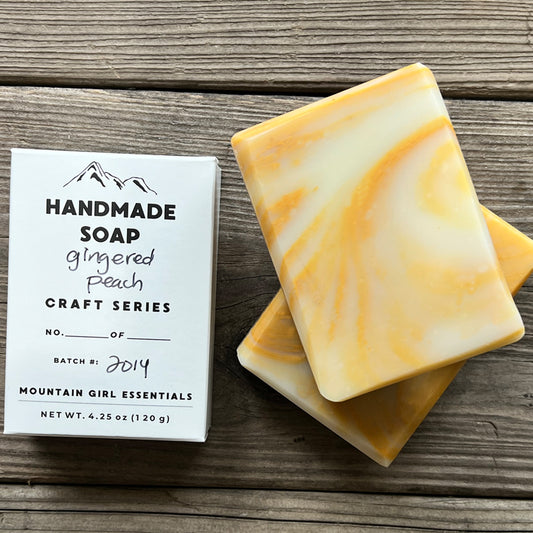 November 2023 Soap: Gingered Peach