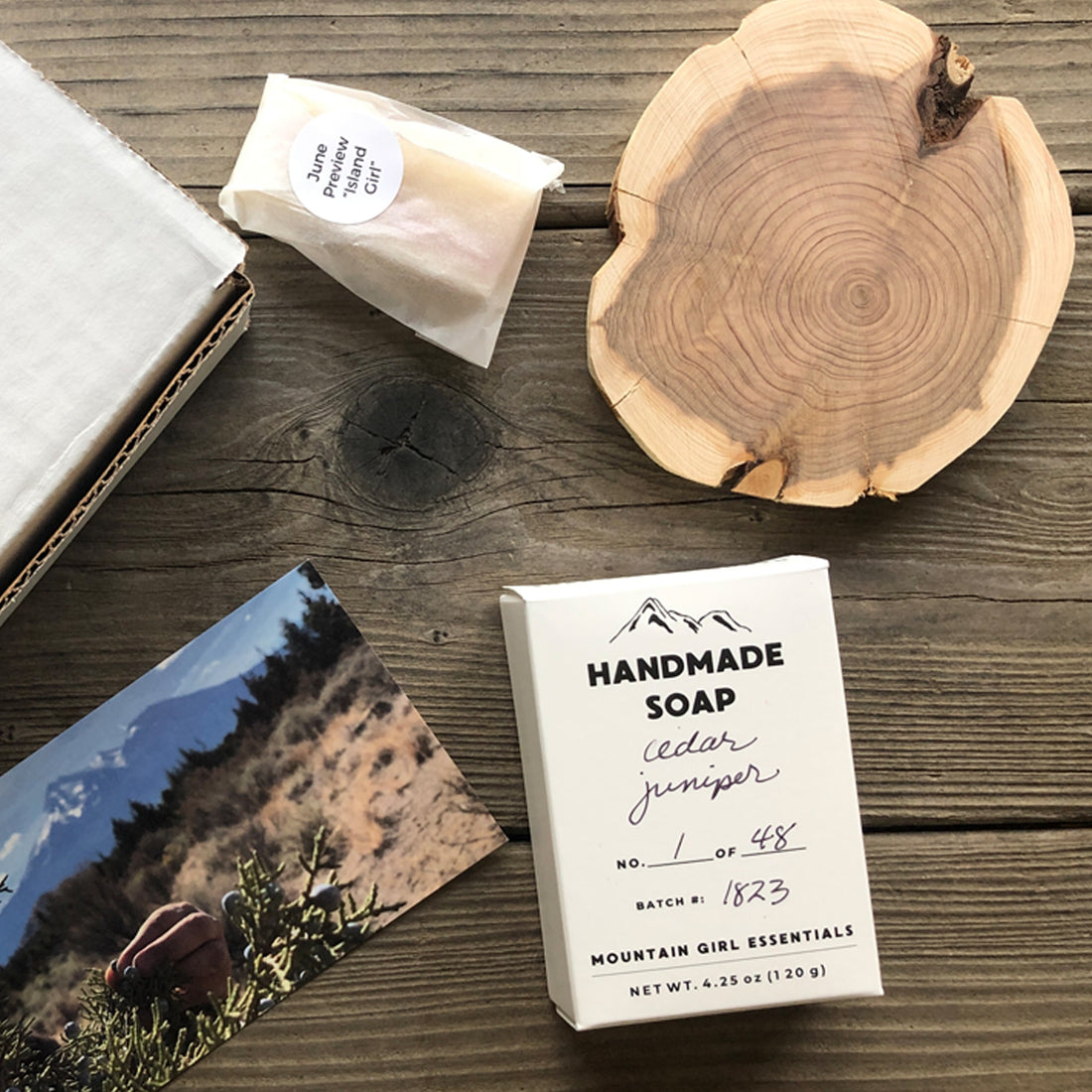 Tree inspired Soap