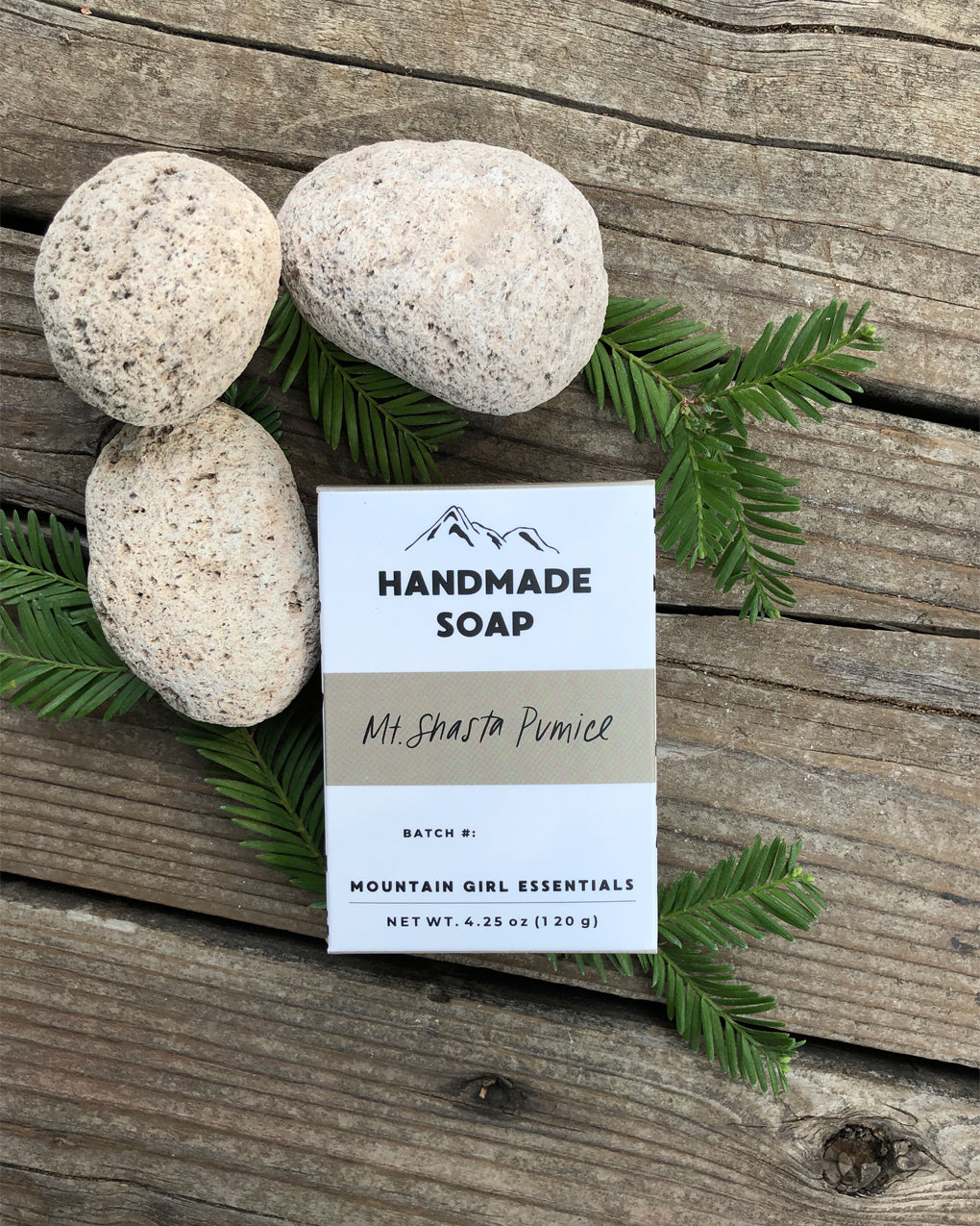 Mount Shasta Pumice Handmade Soap Bar