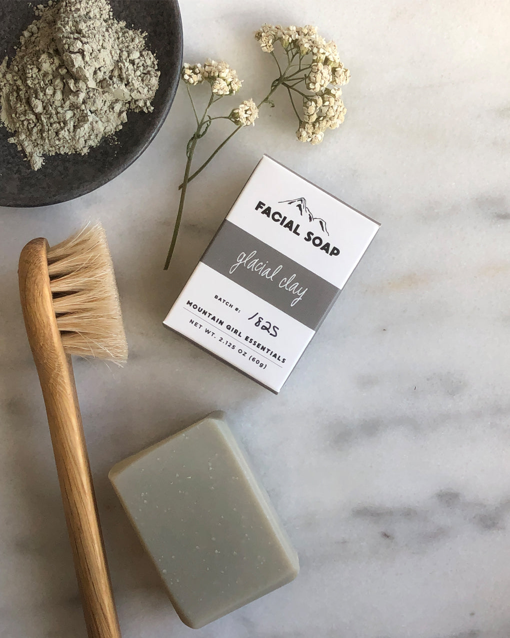 Glacial Marine Clay Facial Soap Bar