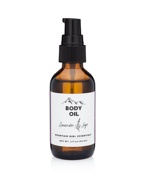 lavender sage body oil