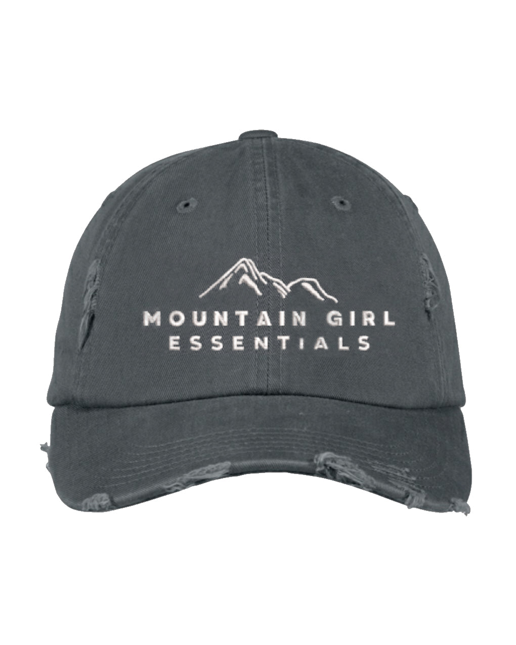 Mountain Girl Distressed Cap