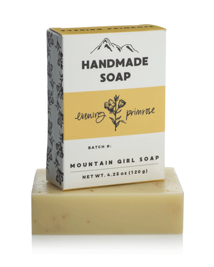 Evening Primrose Handmade Soap Bar Dry Skin