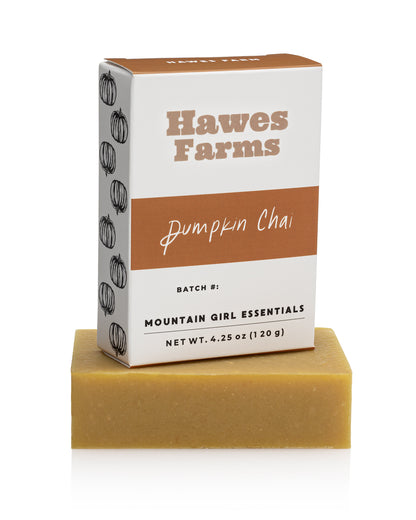 Pumpkin Chai Handmade Soap Hawes Farm