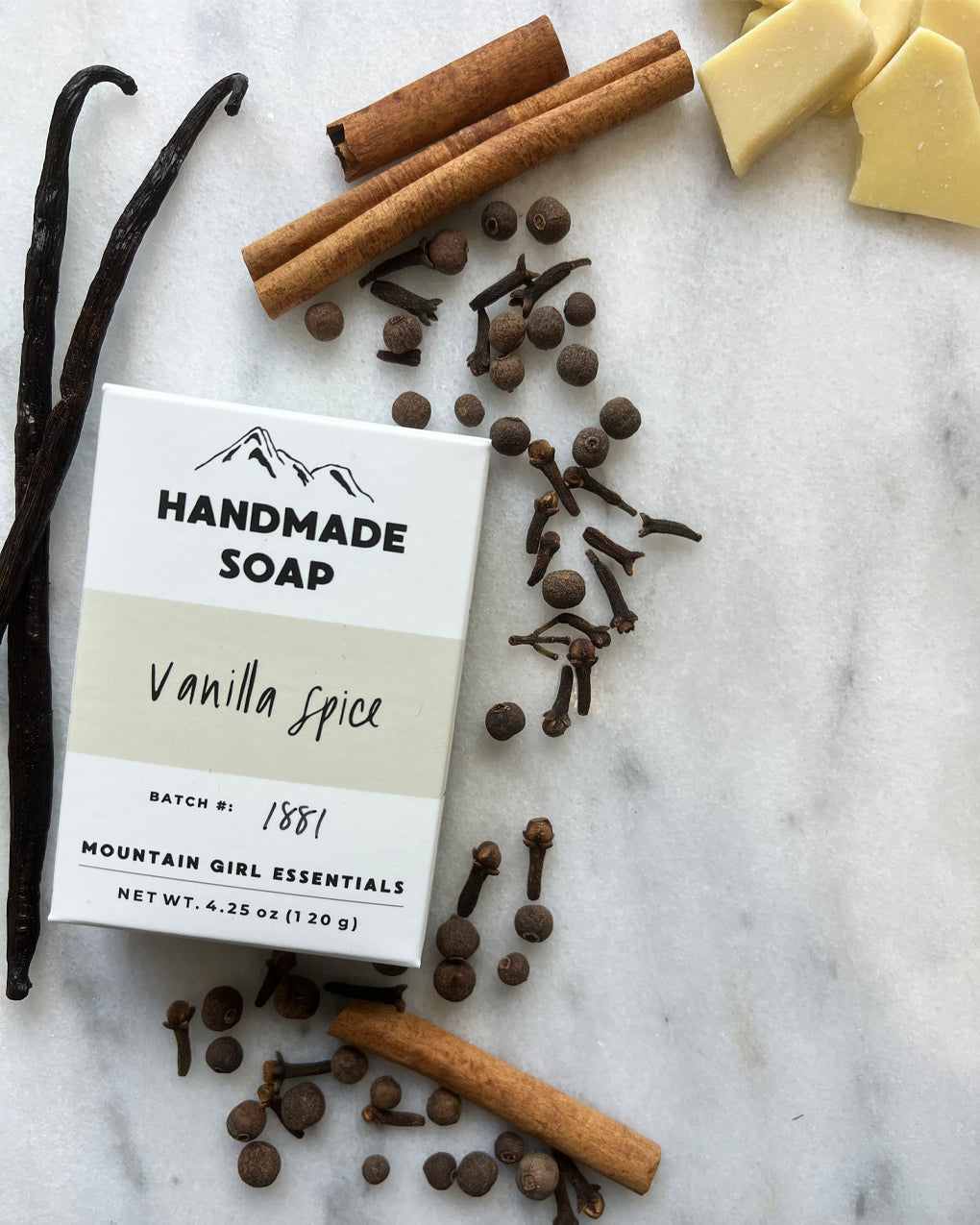 Winter Craft Series: Vanilla Spice Soap Bar
